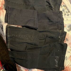 Four Pair Black Jeans Iman DG2 Style